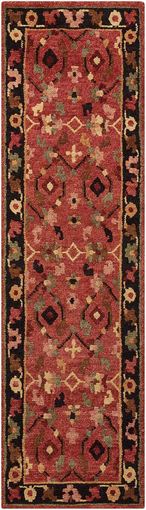 Nourison Home Tahoe TA12 Rust Traditional Knotted Rug