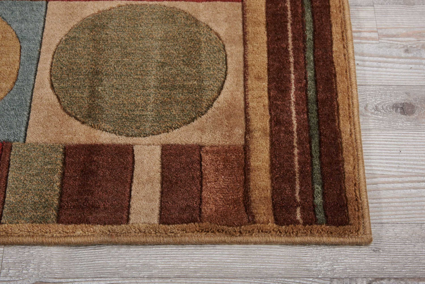 Nourison Home Somerset ST80 Multicolor  Contemporary Machinemade Rug