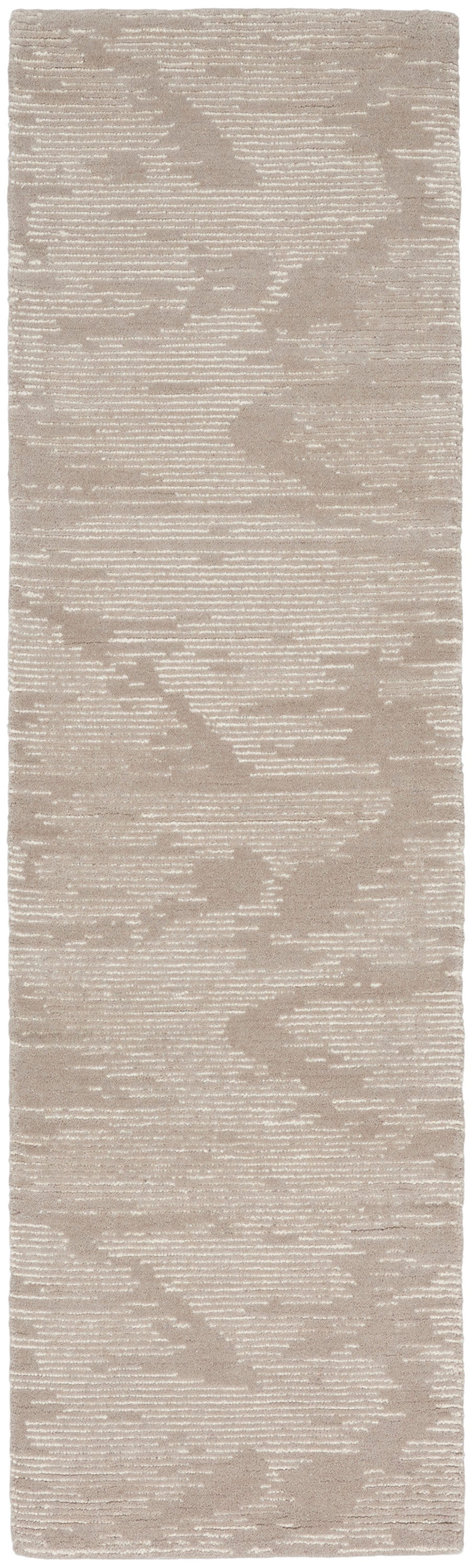 Michael Amini Ma30 Star SMR02 Taupe Ivory Contemporary Tufted Rug