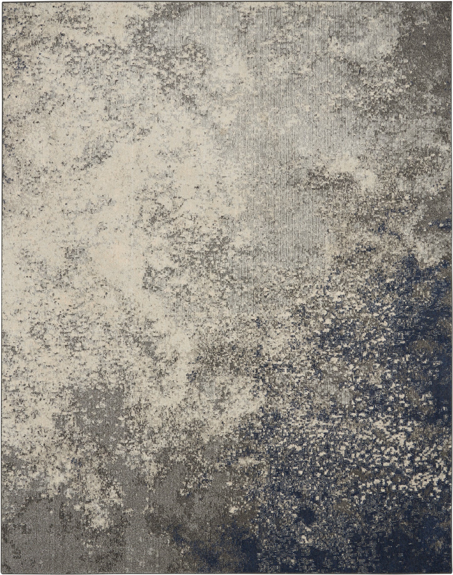 Nourison Home Passion PSN10 Charcoal Ivory  Contemporary Machinemade Rug