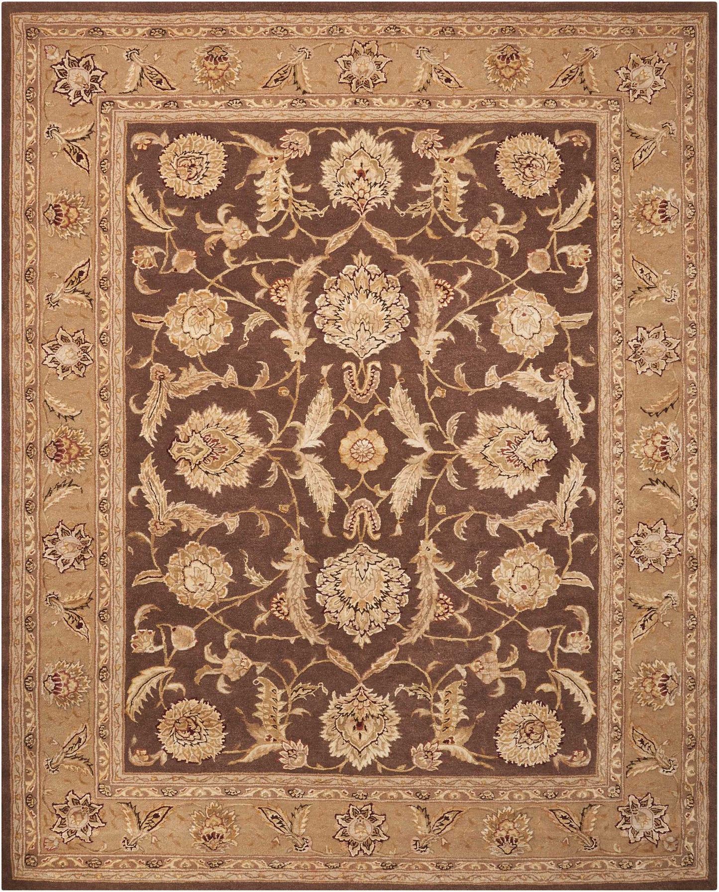 Nourison Home Nourison 3000 3101 Brown  Traditional Tufted Rug