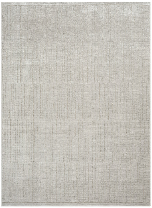 Nourison Home Andes AND06 Silver  Contemporary Woven Rug