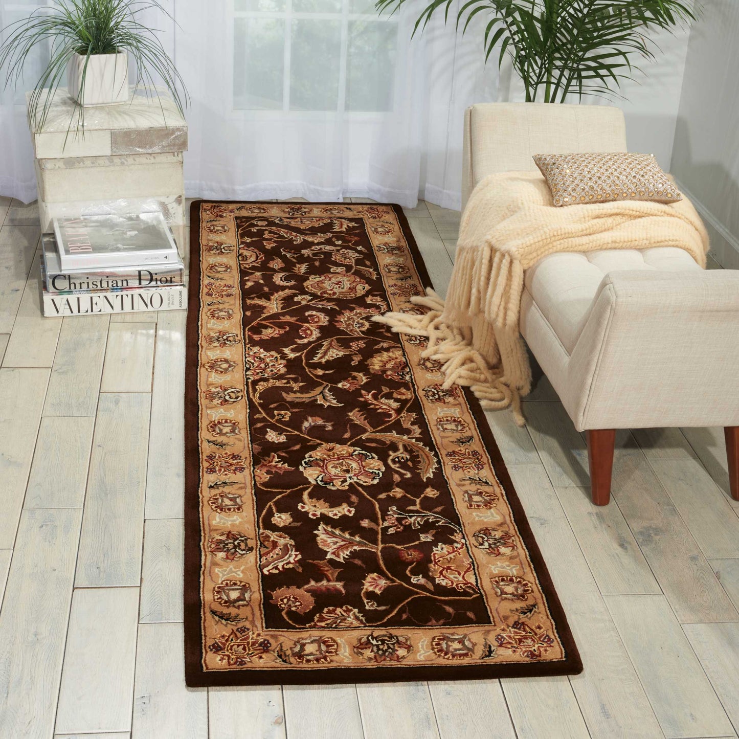 Nourison Home Nourison 2000 2206 Brown  Traditional Tufted Rug