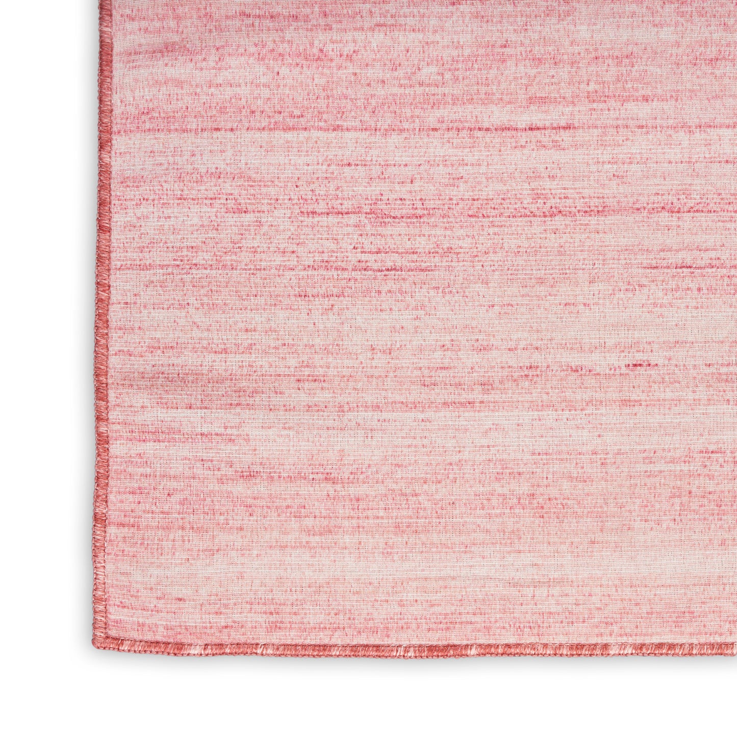 Nourison Home Washable Essentials WAE01 Pink  Contemporary Woven Rug