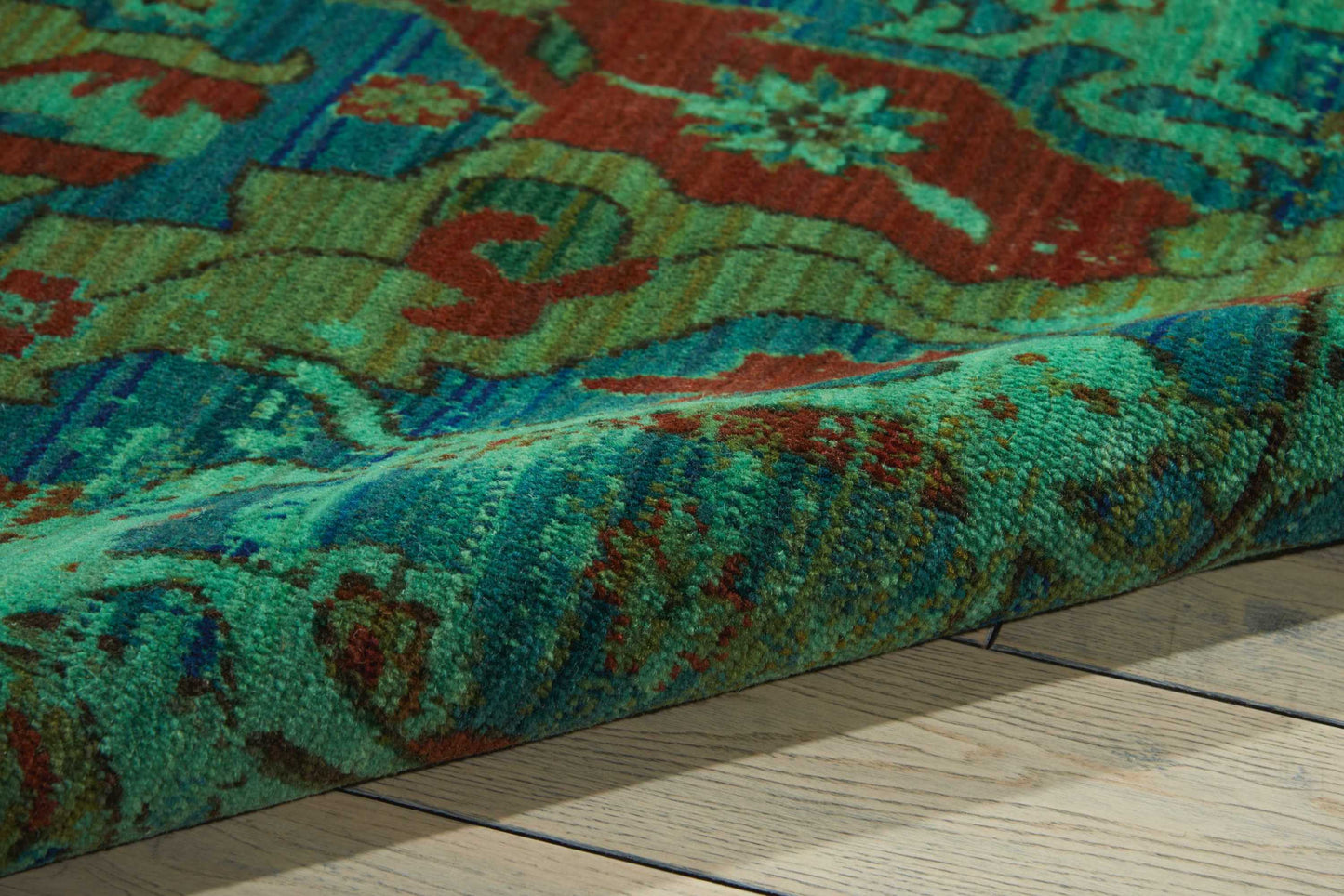 Nourison Home Timeless TML09 Turquoise  Traditional Loom Rug