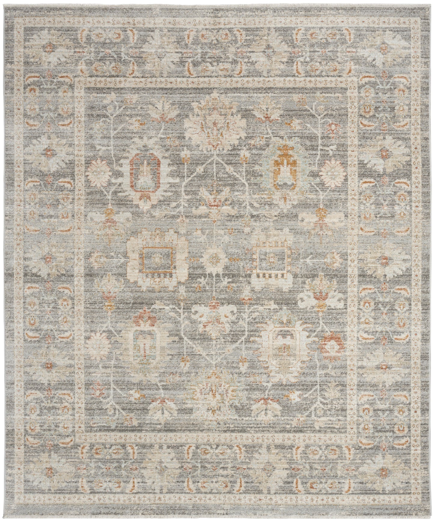 Nourison Home Oases OAE01 Grey  Traditional Machinemade Rug