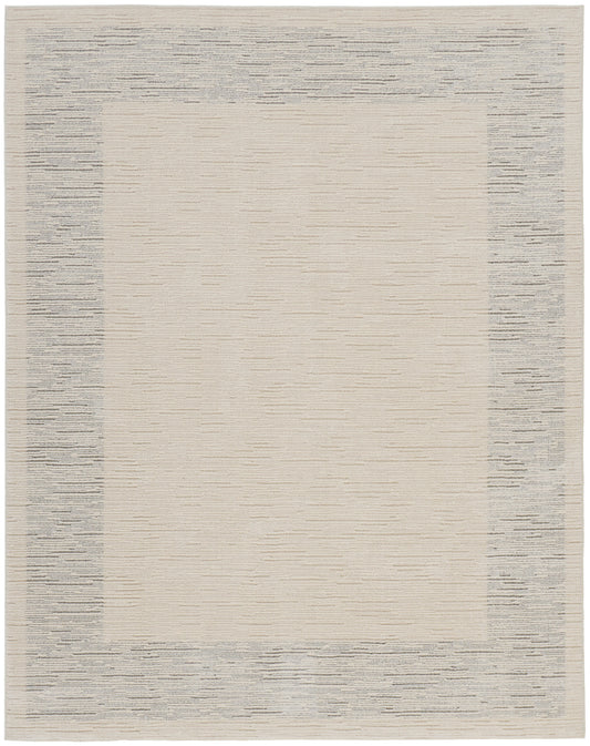 Nourison Home Andes AND05 Ivory Grey  Contemporary Woven Rug