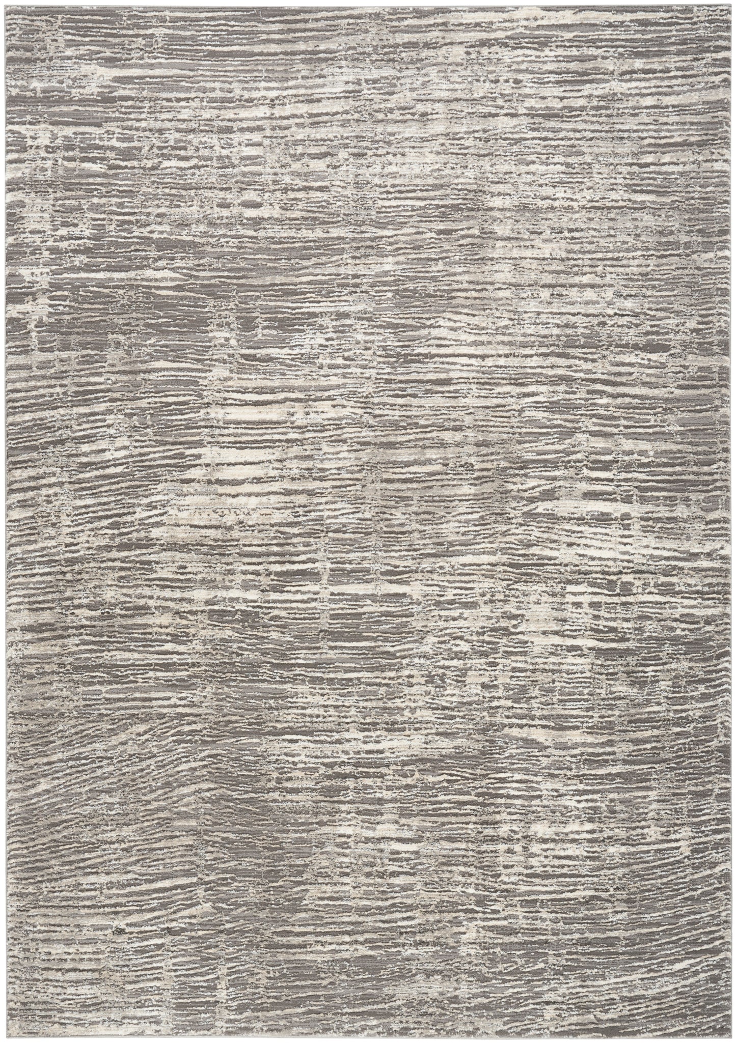 Nourison Home Sustainable Trends SUT01 Ivory Grey  Contemporary Machinemade Rug
